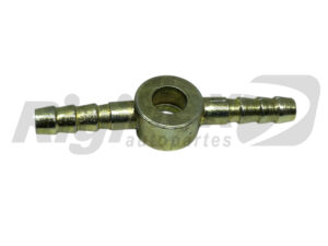 ARO DE 6 MM DOBLE CON RACORD DE 5 MM RECTO A 180 °